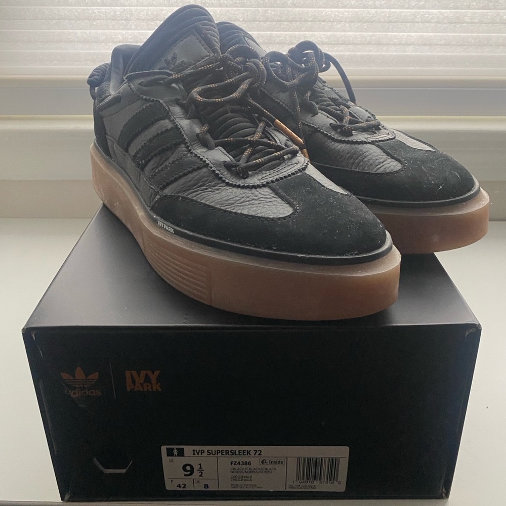 Adidas x Ivy Park Supersleek 72 Black Pack sneakers